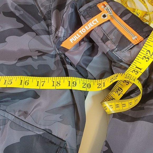 Camo Lightweight Bomber Jacket - Medium NWOT - Picture 14 of 16